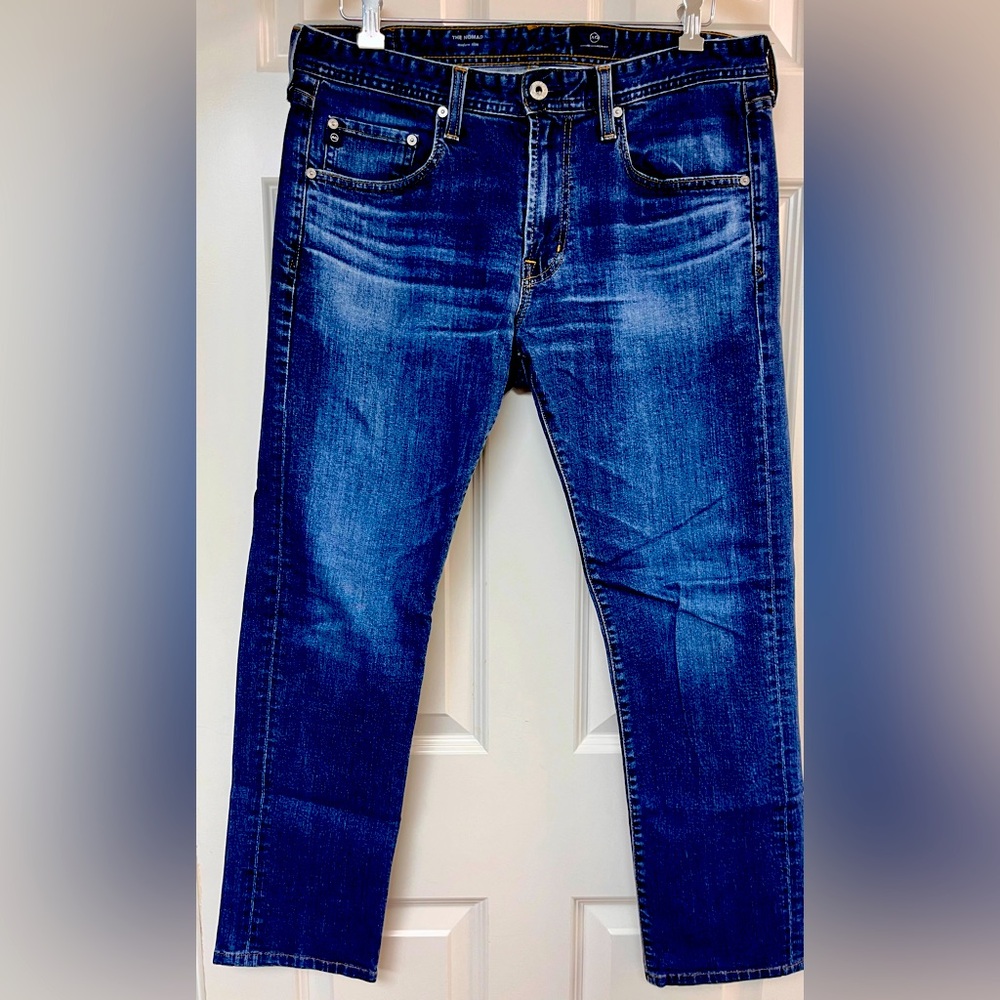 Men’s AG modern slim jeans.  Amazing quality.  Size 34/30. The Nomad make.